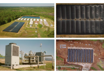 Fotos de Carolina del Norte y abajo a la derecha en México para 300 cerdas.