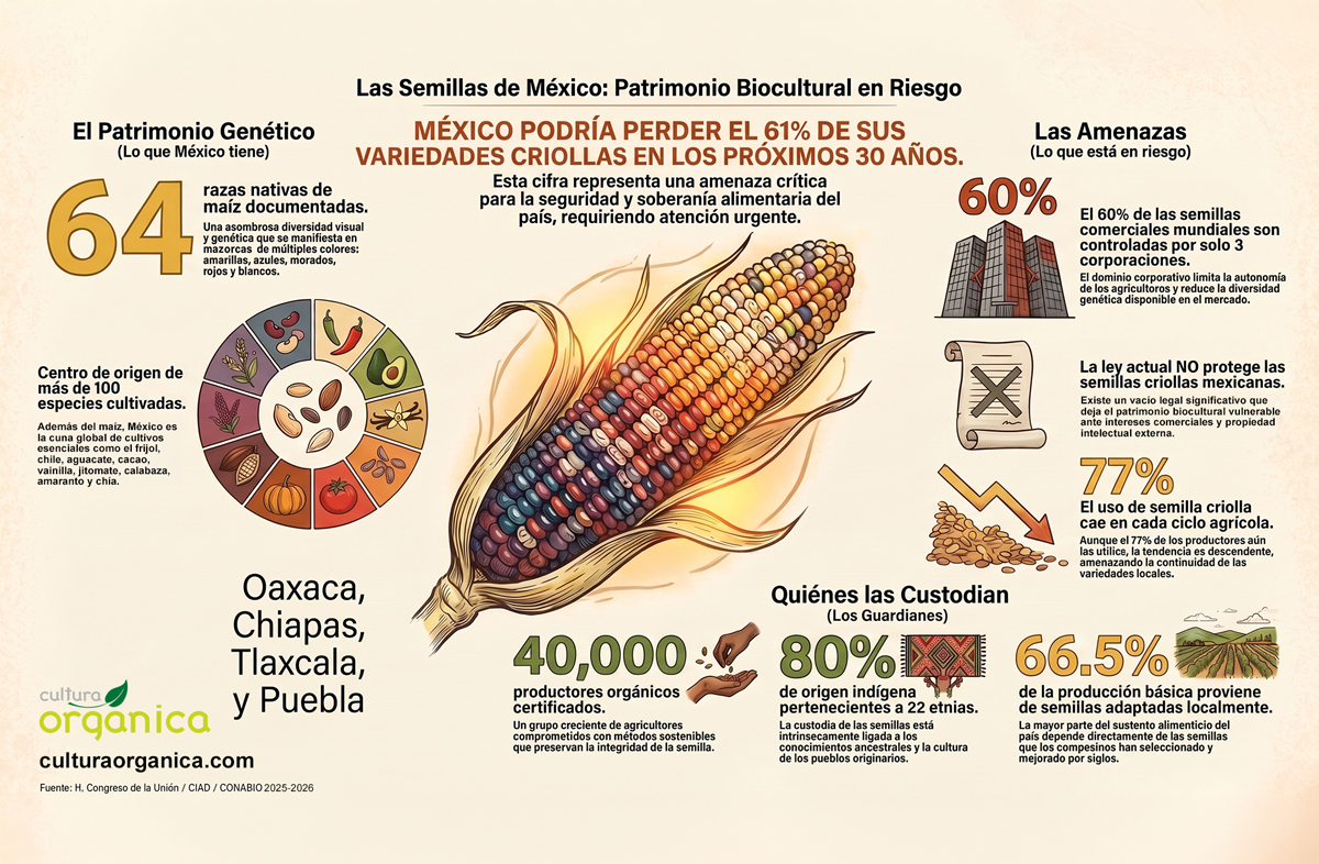Las Semillas de México: Patrimonio Biocultural en Riesgo